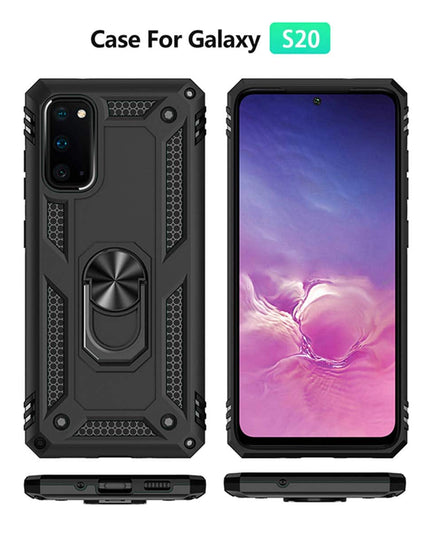 Luxury Armor Ring Bracket Phone Case For Samsung S20-Fast Delivery - Libiyi