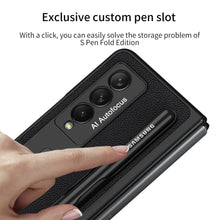 Load image into Gallery viewer, Ultra-thin Pen Slot Magnetic Holder Case for Samsung Galaxy Z Fold 3 5G - Libiyi