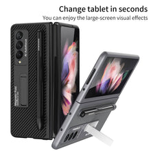 Load image into Gallery viewer, Ultra-thin Pen Slot Magnetic Holder Case for Samsung Galaxy Z Fold 3 5G - Libiyi