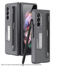 Load image into Gallery viewer, Ultra-thin Pen Slot Magnetic Holder Case for Samsung Galaxy Z Fold 3 5G - Libiyi