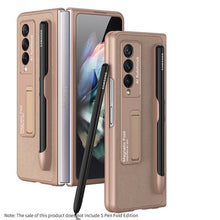 Load image into Gallery viewer, Ultra-thin Pen Slot Magnetic Holder Case for Samsung Galaxy Z Fold 3 5G - Libiyi