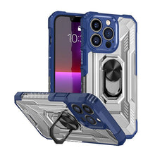 Load image into Gallery viewer, Magnetic Metal Finger Ring Holder Armor Case For iPhone - Libiyi