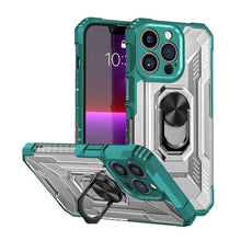 Load image into Gallery viewer, Magnetic Metal Finger Ring Holder Armor Case For iPhone - Libiyi