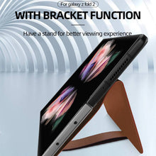 Load image into Gallery viewer, First Cowhide Layer Case for Samsung Galaxy Z Fold 3 5G - Libiyi