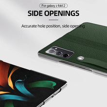 Load image into Gallery viewer, First Cowhide Layer Case for Samsung Galaxy Z Fold 3 5G - Libiyi