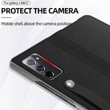 Load image into Gallery viewer, First Cowhide Layer Case for Samsung Galaxy Z Fold 3 5G - Libiyi