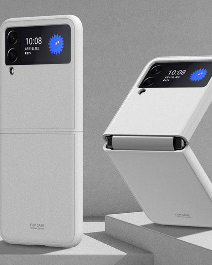 Fluffy paint-Rock Sand Full Shell Case for Samsung Galaxy Z Flip 3 5G - Libiyi