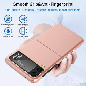 Slim Fit Flexible Matte Flip Shockproof Case For Samsung Galaxy Z Flid 3 5G - Libiyi