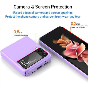Slim Fit Flexible Matte Flip Shockproof Case For Samsung Galaxy Z Flid 3 5G - Libiyi