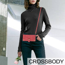 Load image into Gallery viewer, Leather Crossbody Shockproof Wallet Phone Case for Samsung S21 Plus - Libiyi