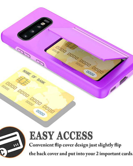 Armor Protective Card Holder Case for Samsung S10(5G) - Libiyi