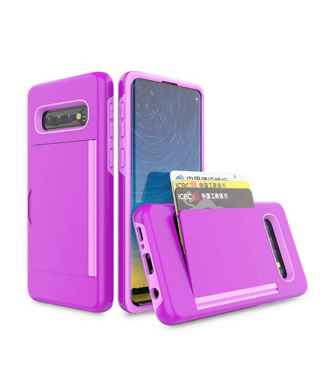 Armor Protective Card Holder Case for Samsung S10 - Libiyi