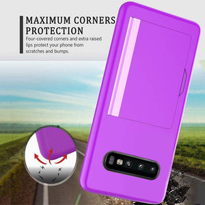 Armor Protective Card Holder Case for Samsung S10 - Libiyi