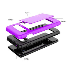 Load image into Gallery viewer, Armor Protective Card Holder Case for Samsung S10 - Libiyi