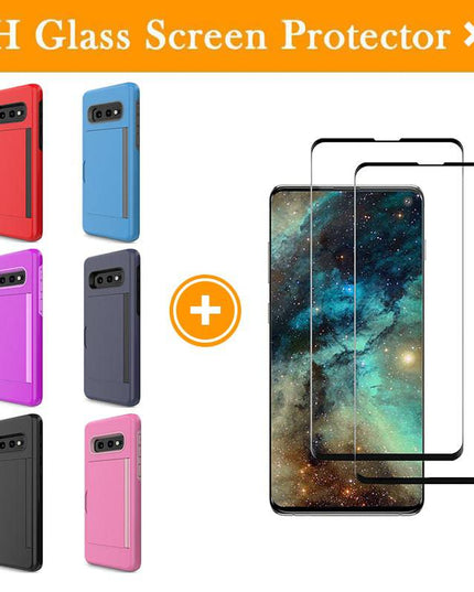 Armor Protective Card Holder Case for Samsung S10E - Libiyi