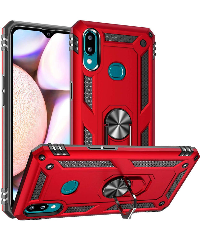 Luxury Armor Ring Bracket Phone Case For Samsung A10S-Fast Delivery - Libiyi