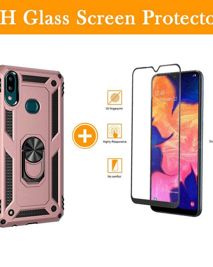 Luxury Armor Ring Bracket Phone Case For Samsung A10S-Fast Delivery - Libiyi