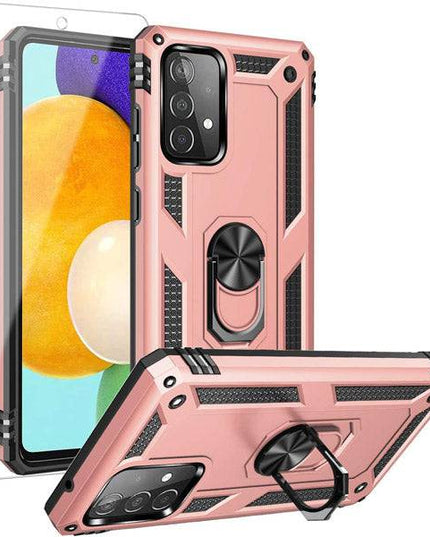 Samsung A52 Luxury Armor Ring Bracket Phone Case - Libiyi