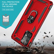 Load image into Gallery viewer, Samsung A72(4G) Luxury Armor Ring Bracket Phone Case With 1-Pack Screen Protector - Libiyi