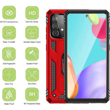 Load image into Gallery viewer, Samsung A72(4G) Luxury Armor Ring Bracket Phone Case With 1-Pack Screen Protector - Libiyi
