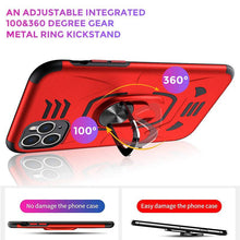 Load image into Gallery viewer, 2022 Anti Fall Rugged Shield Ring Bracket Phone case For iPhone 12 Series - Libiyi