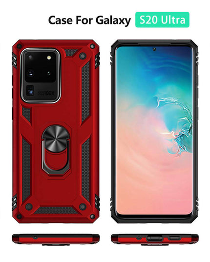 Luxury Armor Ring Bracket Phone Case For Samsung S20 Ultra-Fast Delivery - Libiyi