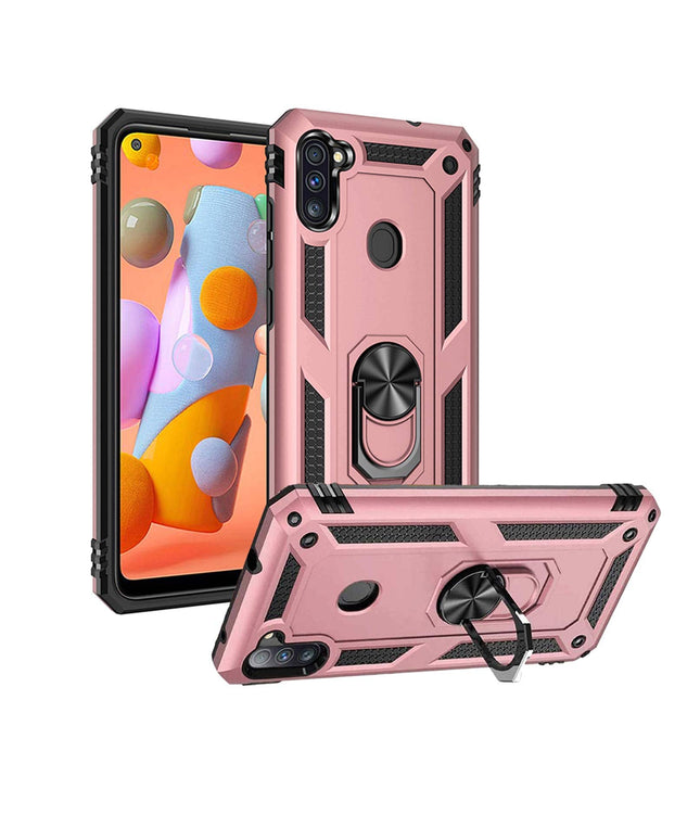 Luxury Armor Ring Bracket Phone Case For Samsung A11-Fast Delivery - Libiyi