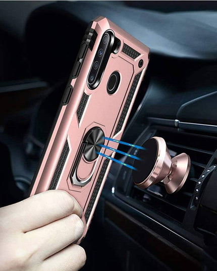 Luxury Armor Ring Bracket Phone Case For Samsung A21-Fast Delivery - Libiyi
