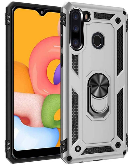 Luxury Armor Ring Bracket Phone Case For Samsung A21-Fast Delivery - Libiyi