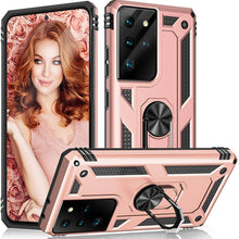 Load image into Gallery viewer, Luxury Armor Ring Bracket Phone Case For Samsung S21 Ultra(5G) - Libiyi