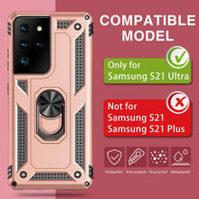 Load image into Gallery viewer, Luxury Armor Ring Bracket Phone Case For Samsung S21 Ultra(5G) - Libiyi