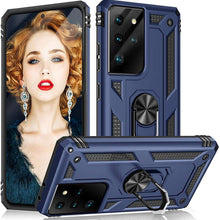 Load image into Gallery viewer, Luxury Armor Ring Bracket Phone Case For Samsung S21 Ultra(5G) - Libiyi
