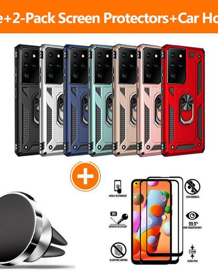 Luxury Armor Ring Bracket Phone Case For Samsung S21 Ultra(5G) - Libiyi