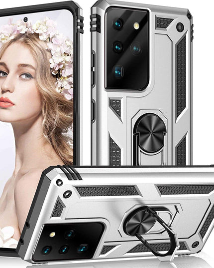 Luxury Armor Ring Bracket Phone Case For Samsung S21 Ultra(5G) - Libiyi