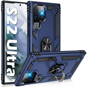 Luxury Armor Ring Bracket Phone Case For Samsung S22 Series - Libiyi