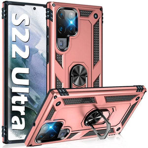 Luxury Armor Ring Bracket Phone Case For Samsung S22 Series - Libiyi