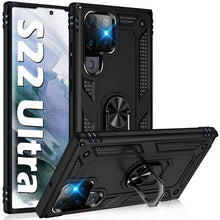 Load image into Gallery viewer, Luxury Armor Ring Bracket Phone Case For Samsung S22 Series - Libiyi