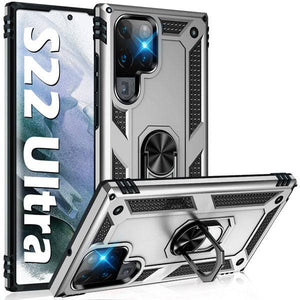 Luxury Armor Ring Bracket Phone Case For Samsung S22 Series - Libiyi