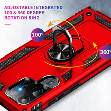 Load image into Gallery viewer, Luxury Armor Ring Bracket Phone Case For Samsung S22 Series - Libiyi