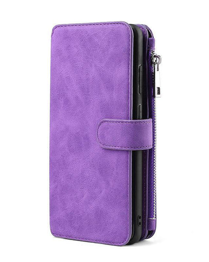 Multifunctional Magnetic Card Wallet Phone Case For Samsung A Series - Libiyi