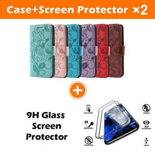 Load image into Gallery viewer, 3D Embossed Rose Wallet Case For Samsung A02S - Libiyi