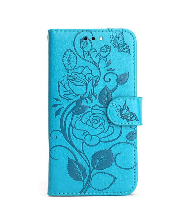 3D Embossed Rose Wallet Case For Samsung A52(4G/5G) - Libiyi