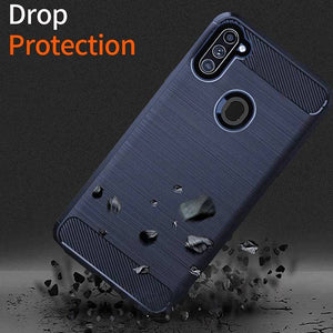 Luxury Carbon Fiber Case For Samsung A10E - Libiyi