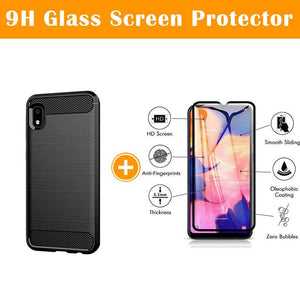 Luxury Carbon Fiber Case For Samsung A10E - Libiyi