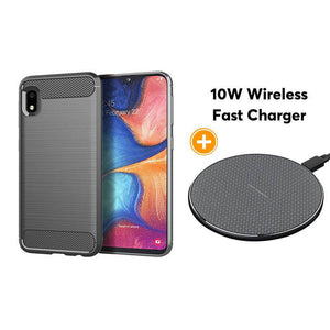 Luxury Carbon Fiber Case For Samsung A10E - Libiyi