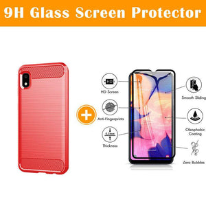 Luxury Carbon Fiber Case For Samsung A10E - Libiyi