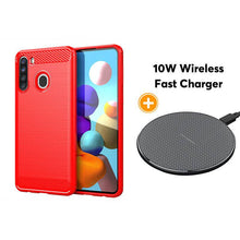 Load image into Gallery viewer, Luxury Carbon Fiber Case For Samsung A21(US and EU Version) - Libiyi