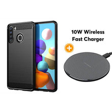 Load image into Gallery viewer, Luxury Carbon Fiber Case For Samsung A21(US and EU Version) - Libiyi