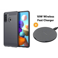Load image into Gallery viewer, Luxury Carbon Fiber Case For Samsung A21(US and EU Version) - Libiyi