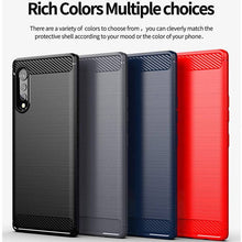 Load image into Gallery viewer, Luxury Carbon Fiber Case For LG Velvet With 2-Pack Screen Protectors - Libiyi